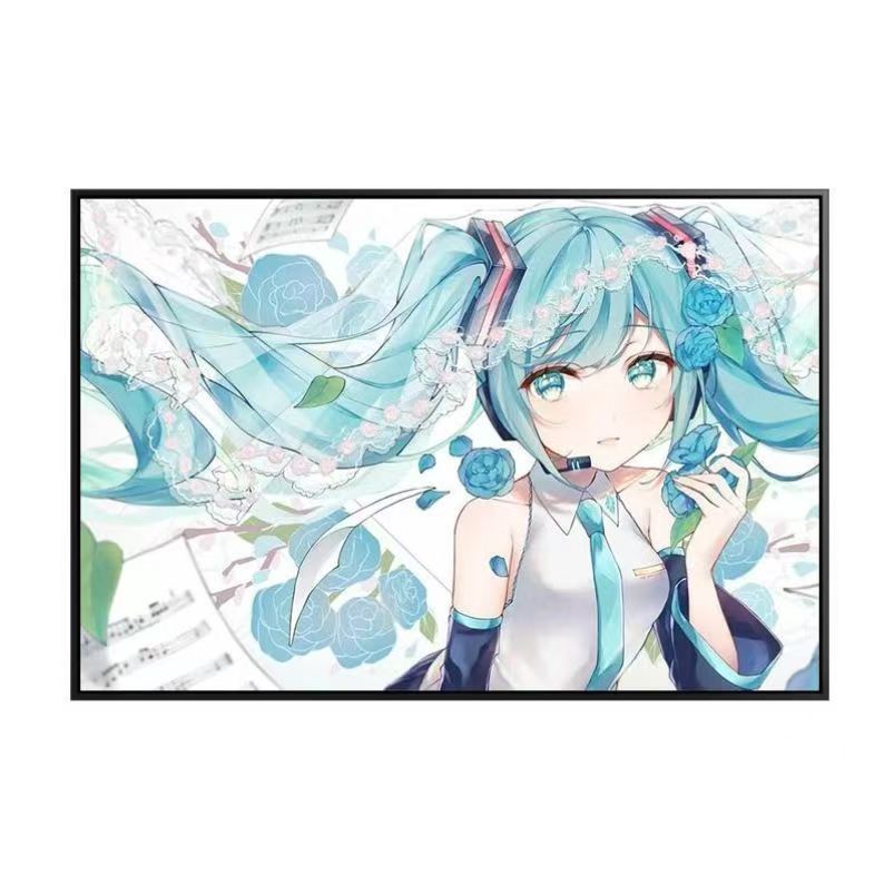 Anime-Themed Illustrated Canvas Art Print Stornfield