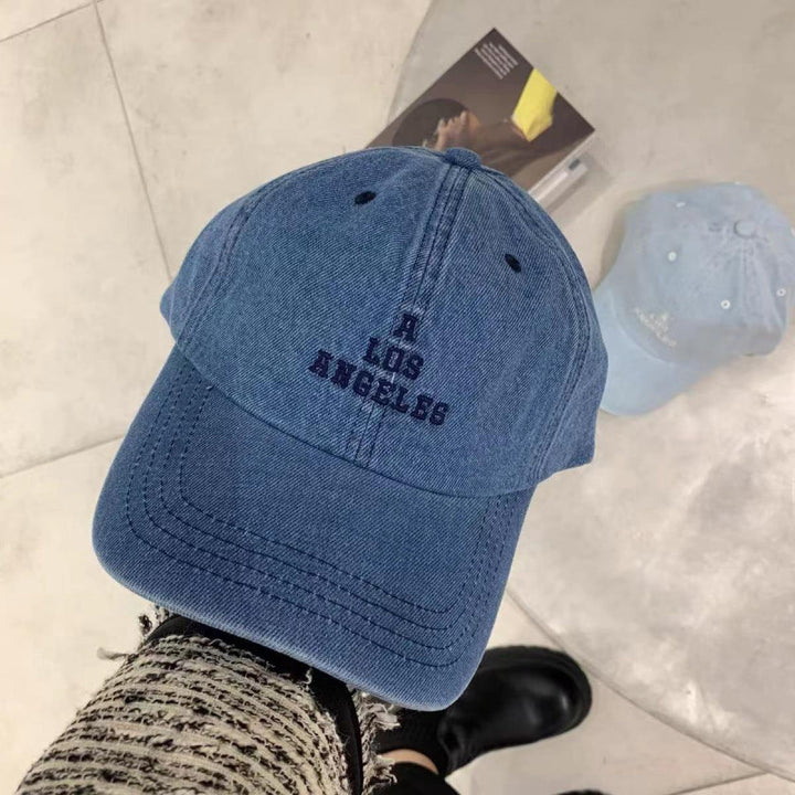 Women's Distressed Vintage Los Angeles Baseball Cap Stornfield
