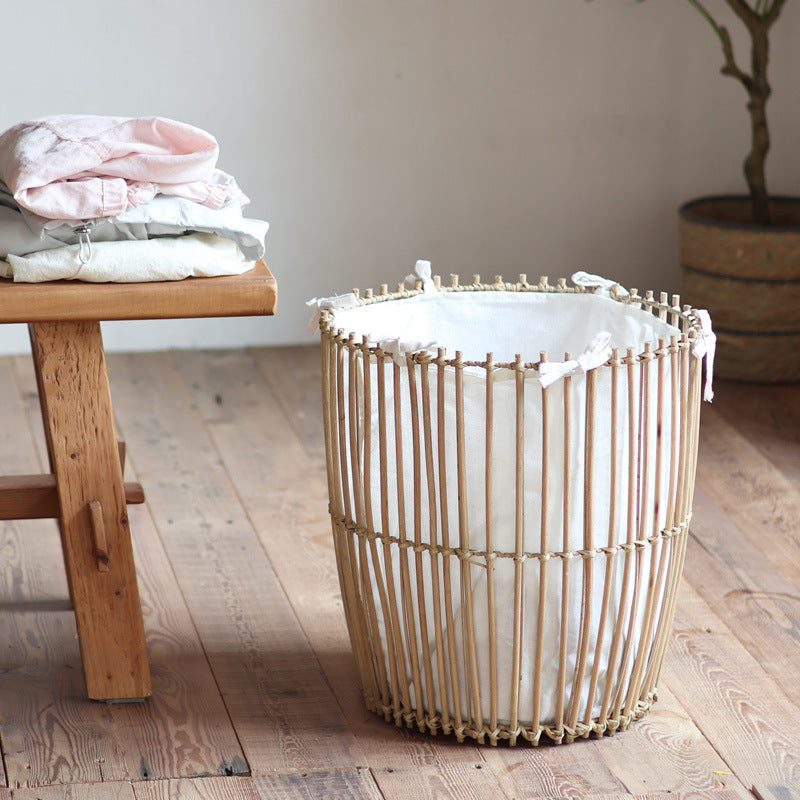 Decorative basket with cotton lining Stornfield