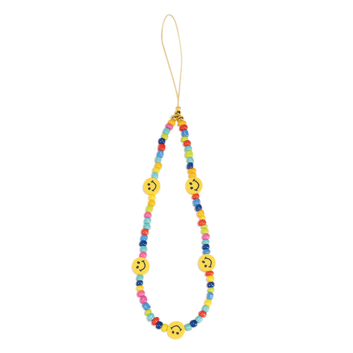 Beaded Smile Face Eyewear Chain Stornfield