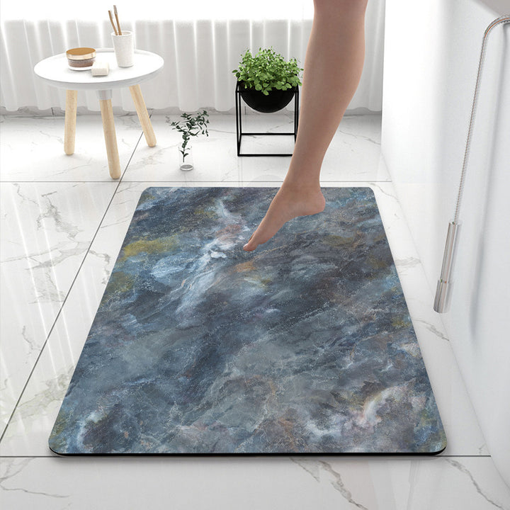 Soft Touch Marble Bath Mat Stornfield