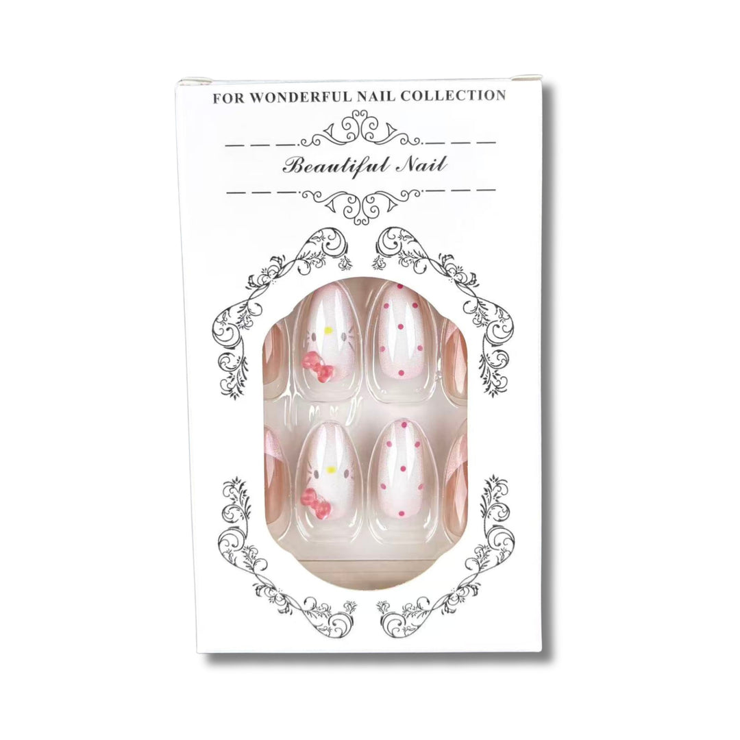 Whimsical Press-On Nail Design Set