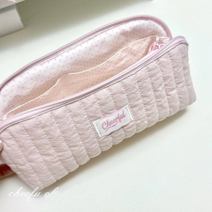 Cute Plush Animal-Themed Pencil Case
