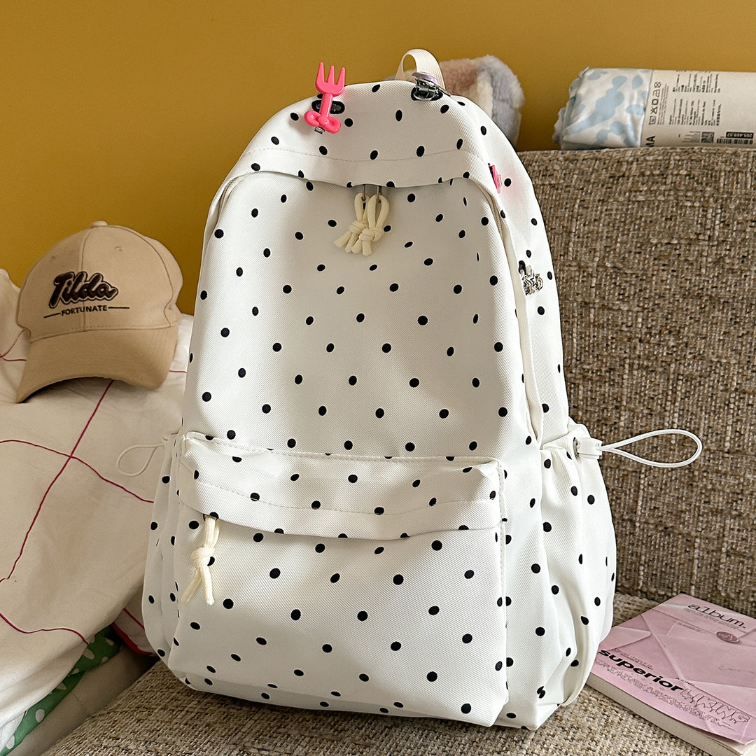 Polka Dot Lightweight Backpack Stornfield