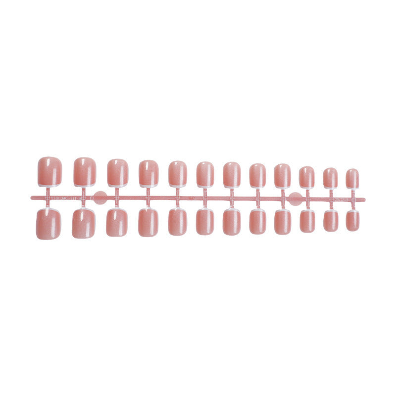 Artificial nail set with gentle petal finish and flexible fit Stornfield