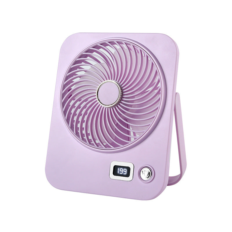 Ladies portable table fan with digital speed display Stornfield