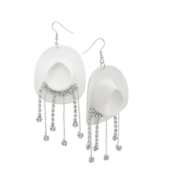 Cowboy Hat Inspired Dangle Earrings Stornfield