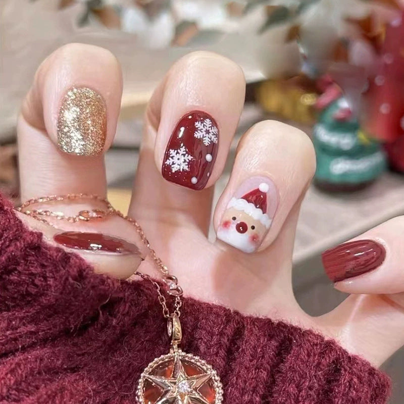 Festive Holiday Nail Art Stornfield