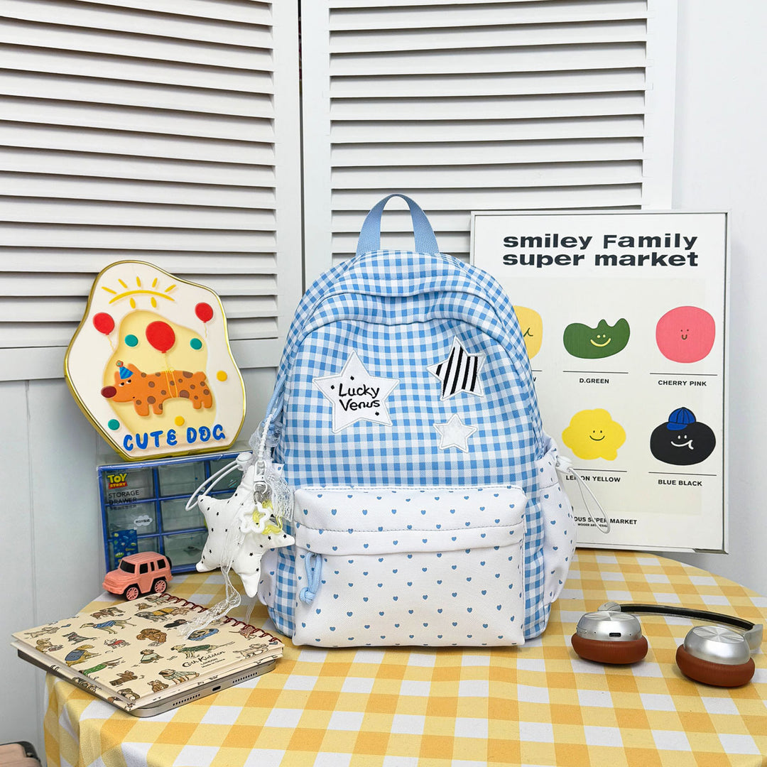 Playful Large Capacity Backpack with Multiple Pockets Stornfield
