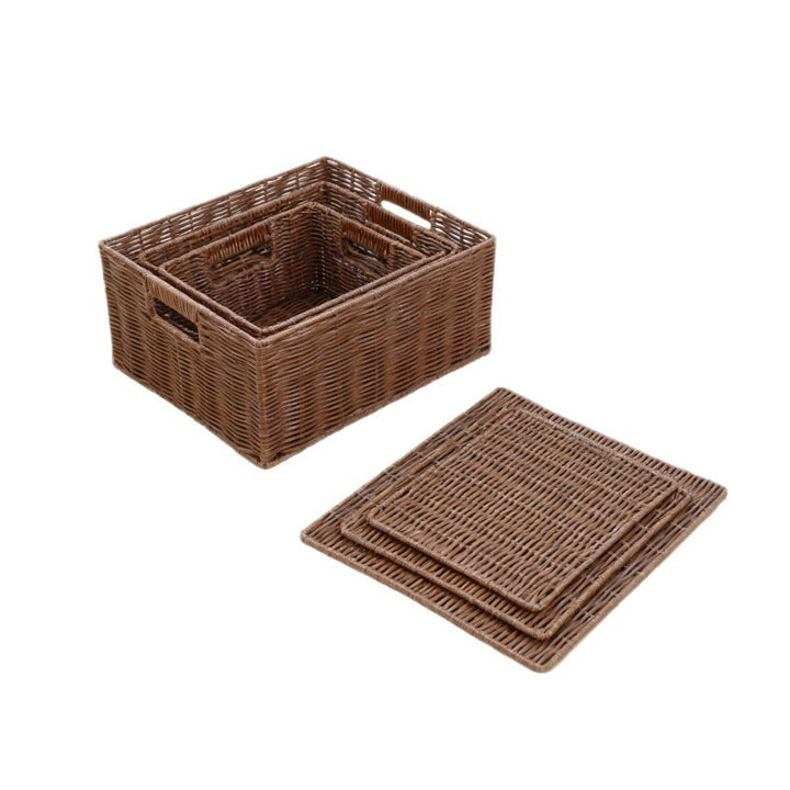 Women storage baskets made of woven material Stornfield
