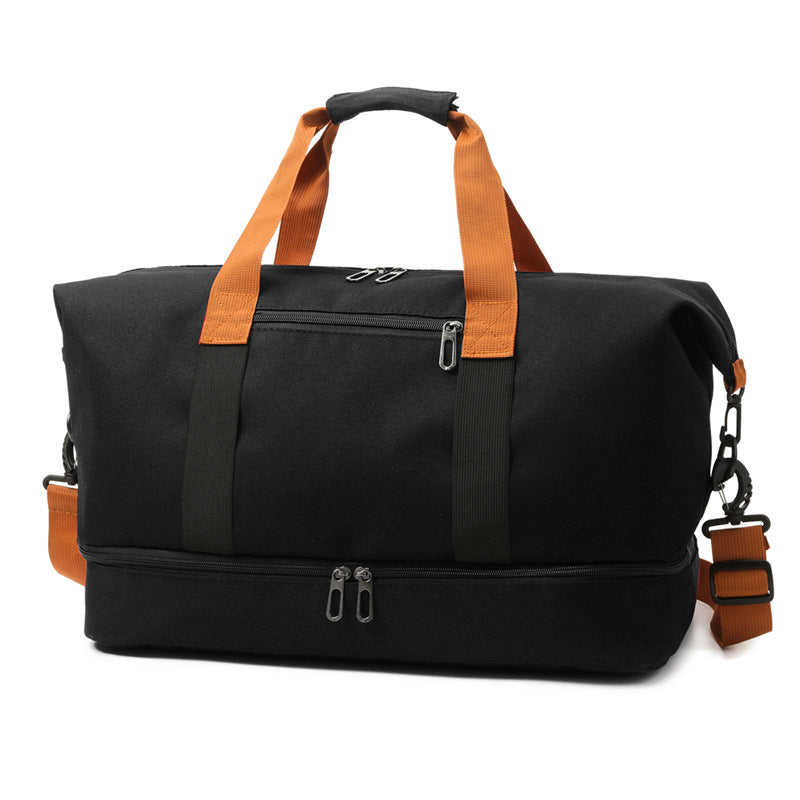 Sporty travel bag with adjustable shoulder strap and organizer compartments Stornfield