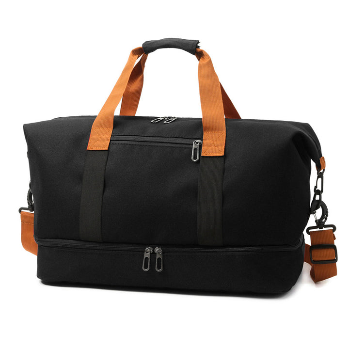 Sporty travel bag with adjustable shoulder strap and organizer compartments Stornfield