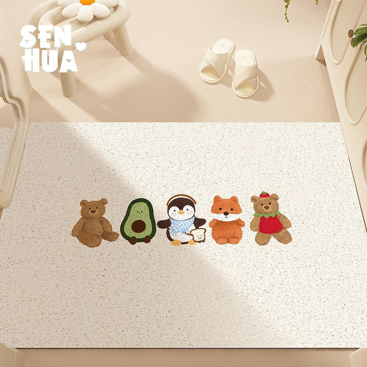 Cozy Cartoon Welcome Mat Stornfield