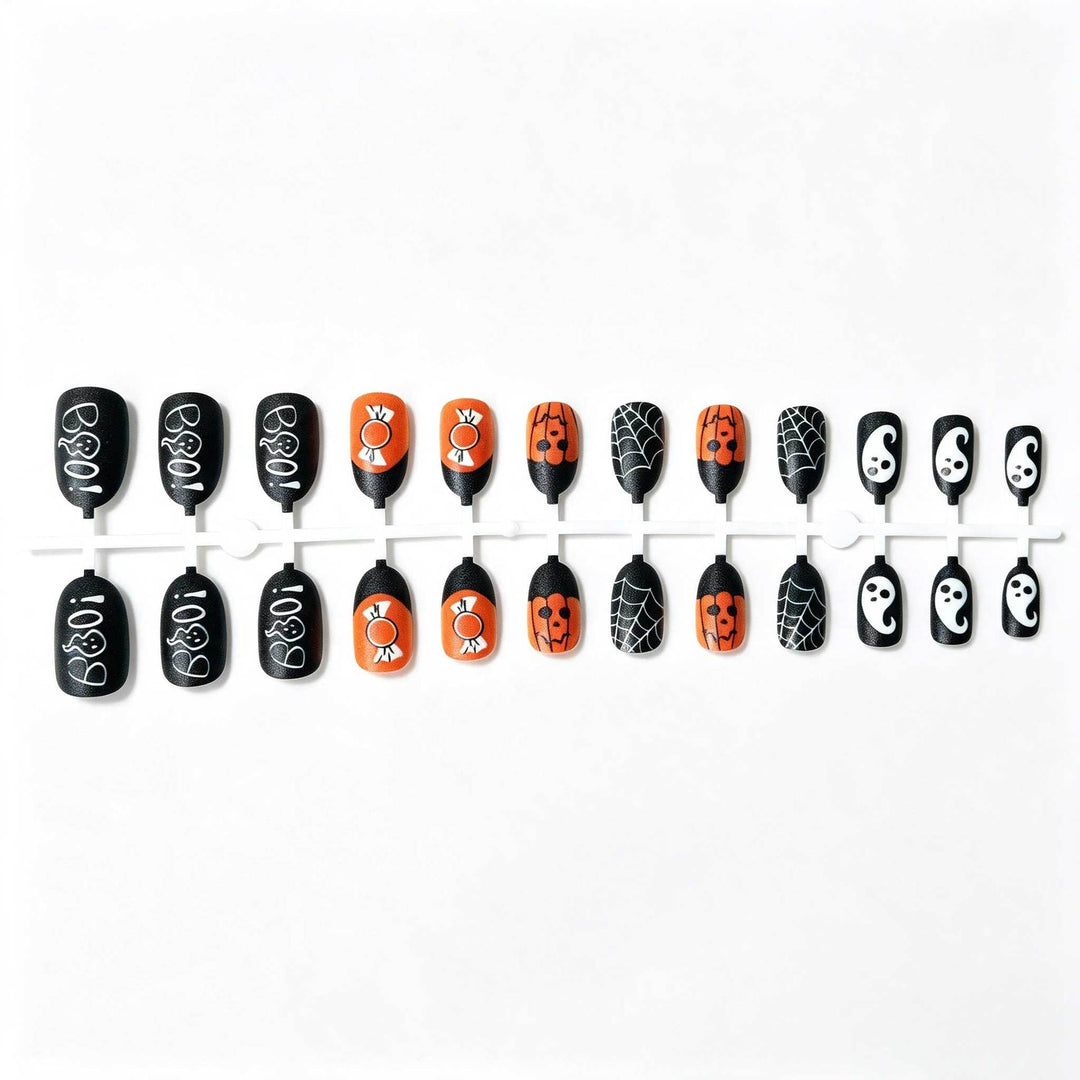 Creative Halloween-Themed Nail Art Kit