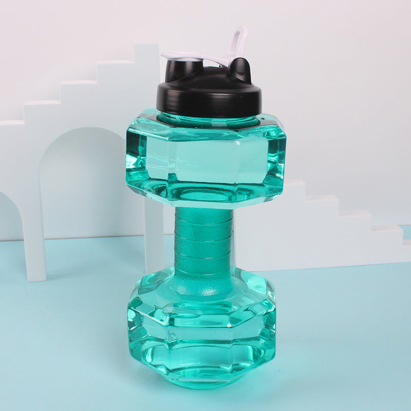 Unisex Fitness Water Bottle in Original Dumbbell Shape Stornfield