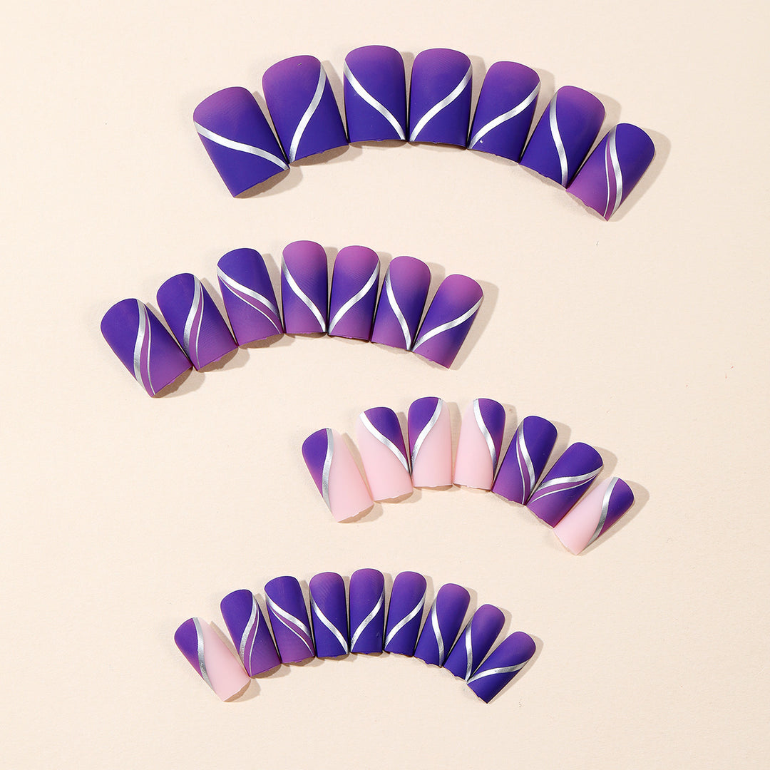 Stylish Matte Finish Nail Art Extensions Stornfield