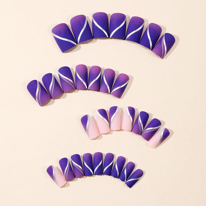 Stylish Matte Finish Nail Art Extensions Stornfield