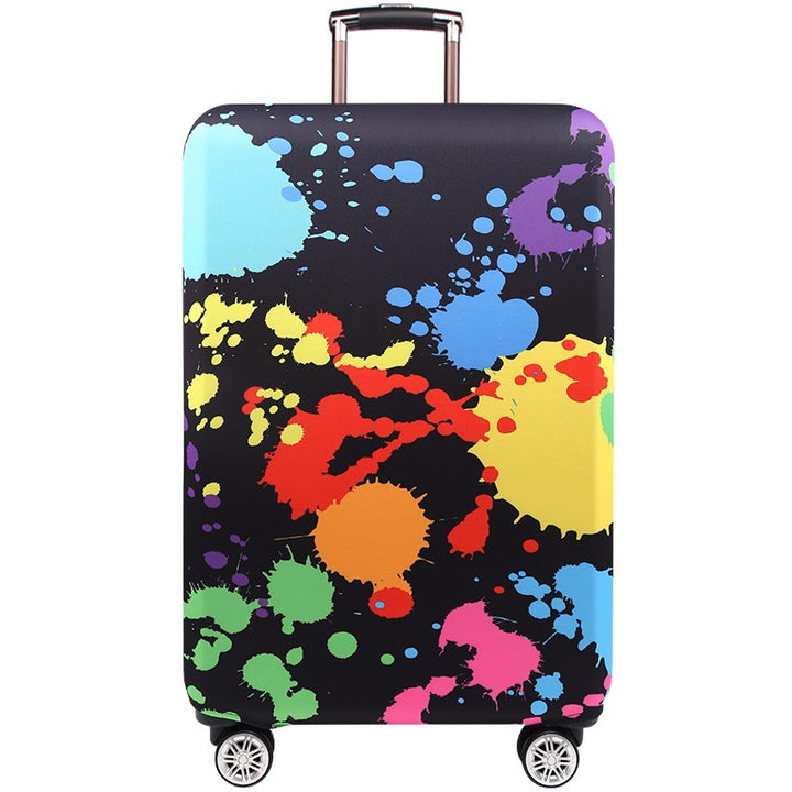 Ladies hard shell suitcase with elegant pattern print Stornfield