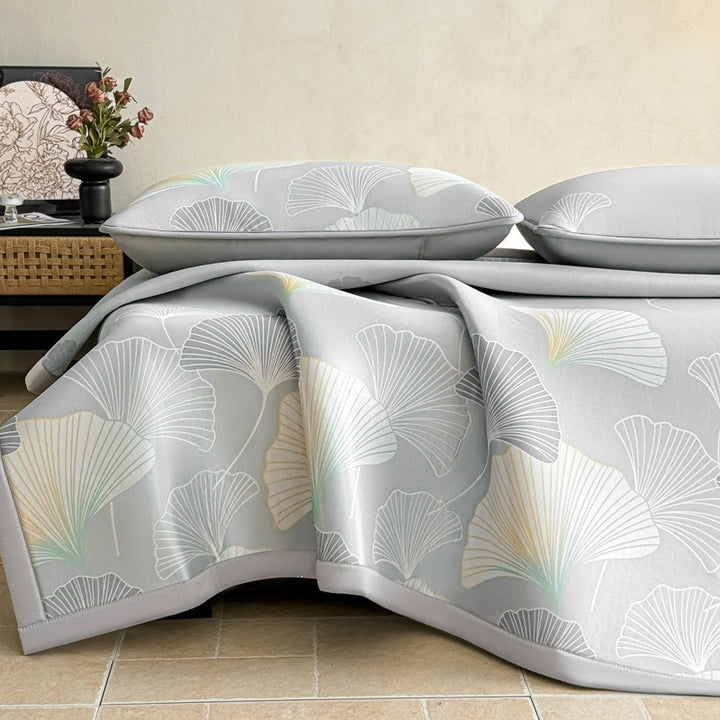 Premium Ginkgo Leaf Mattress Protector