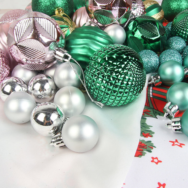 Decorative Shatterproof Christmas Baubles Set Stornfield