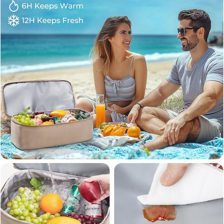 Cooler and transport bag with insulated interior Stornfield