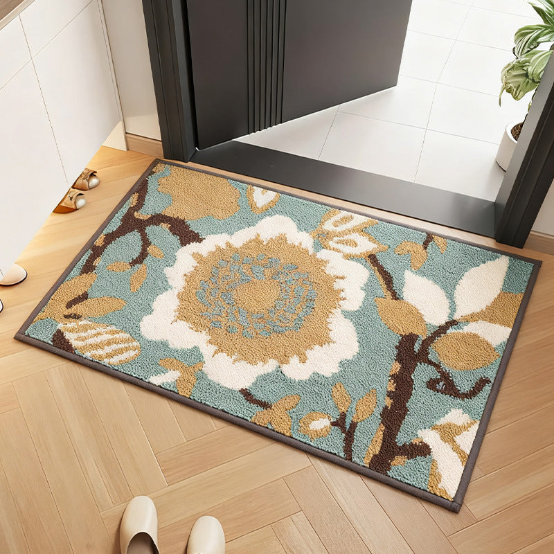 Floral Design Area Rug