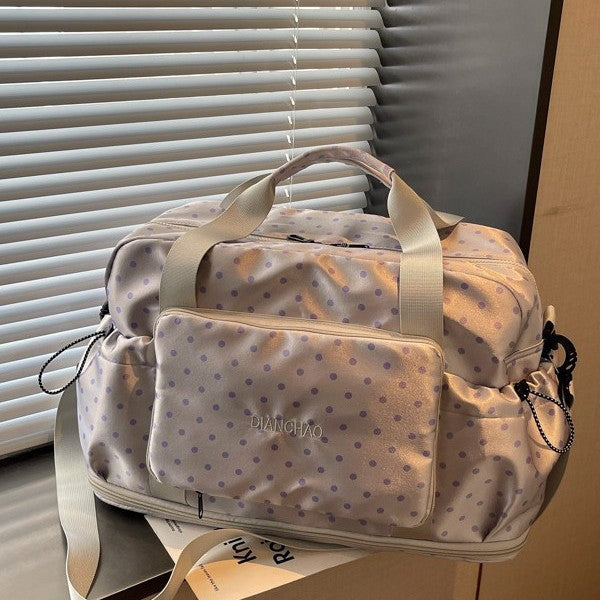 Stylish Polka Dot Tote Bag