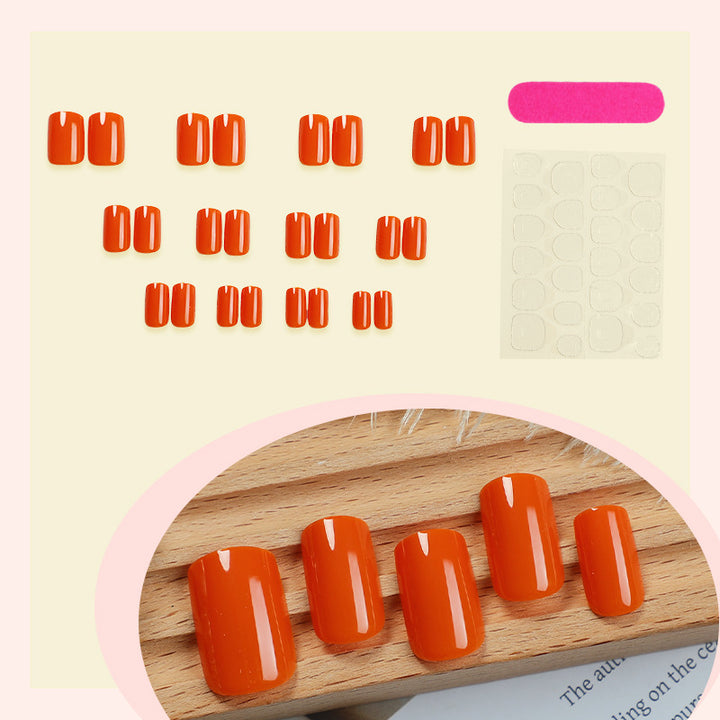 Acrylic nail set with striking, glossy surface Stornfield