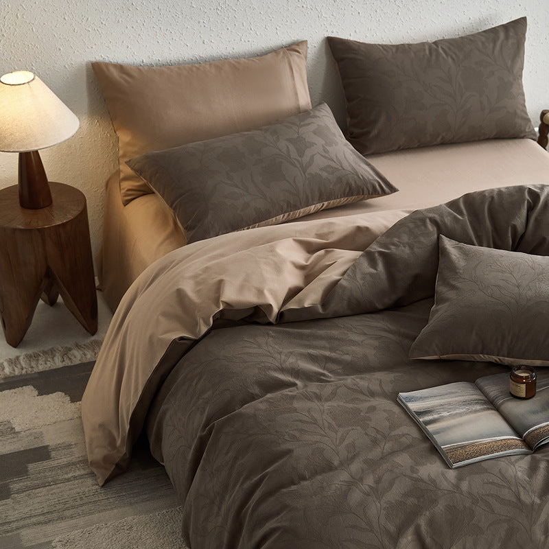 Textured Luxury Duvet Cover Set
