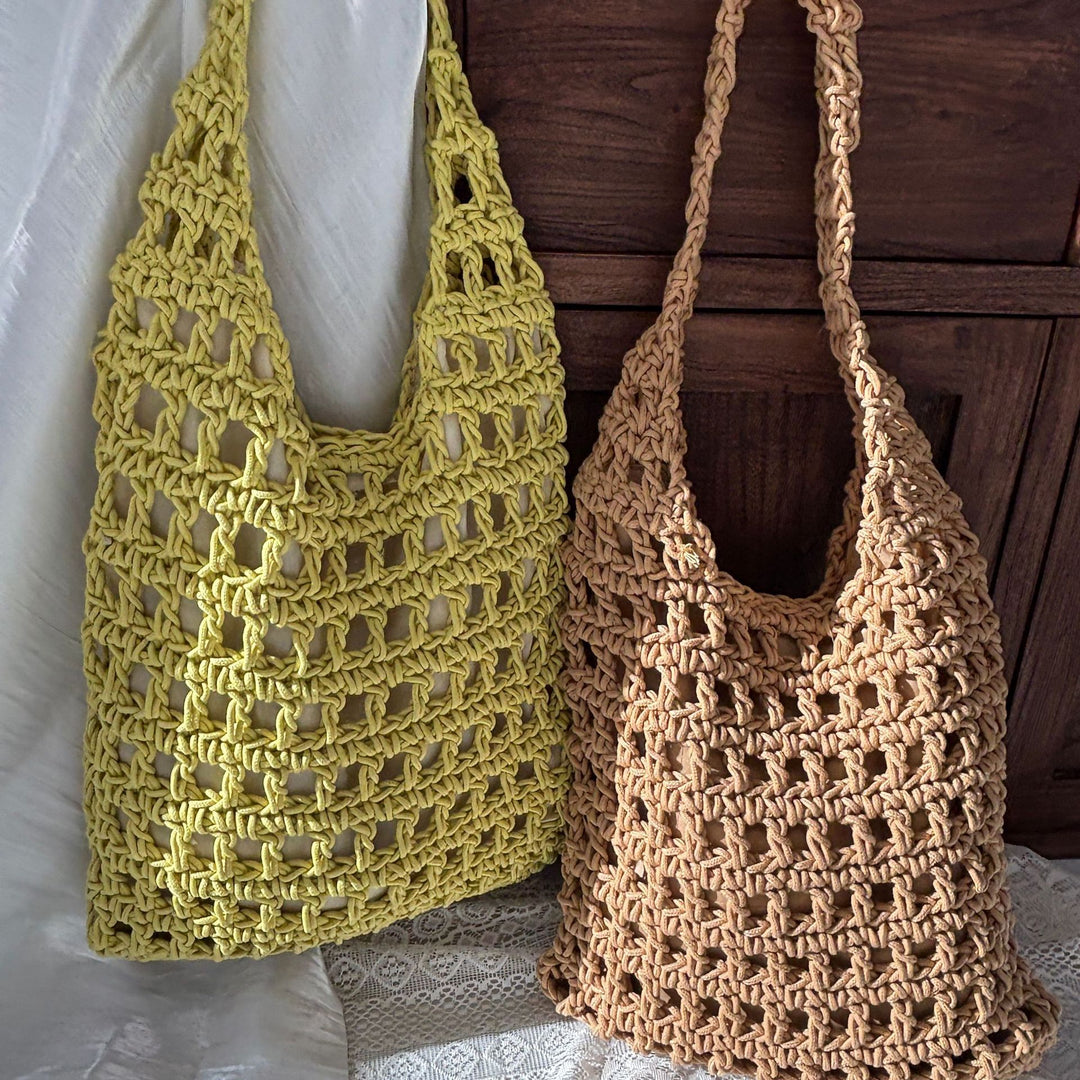 Handcrafted mesh tote bag Stornfield