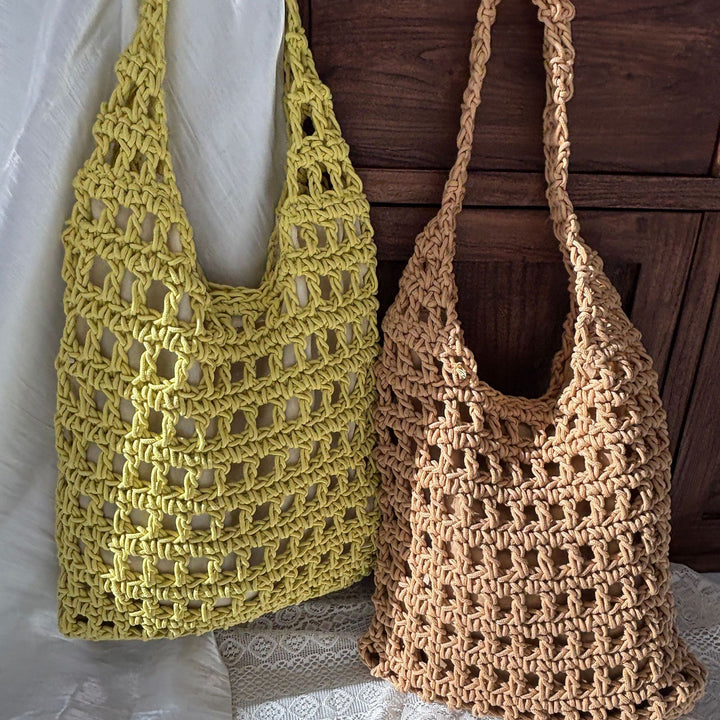 Handcrafted mesh tote bag Stornfield