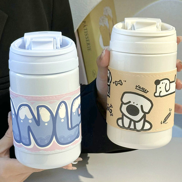 Women's Insulated Water Bottle with Cute Animal Design Stornfield