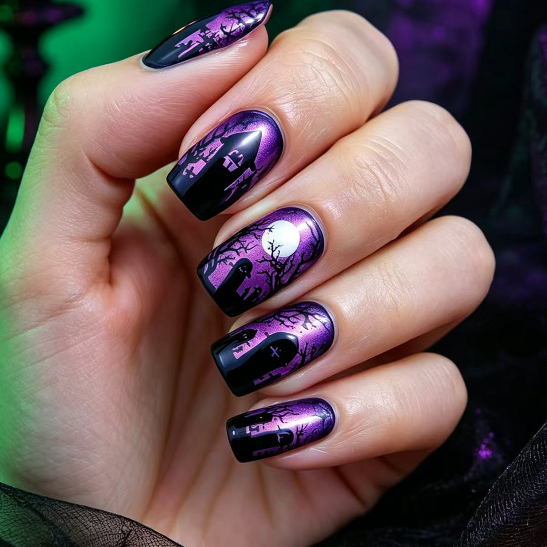 Artificial nails in mystical Halloween style Stornfield