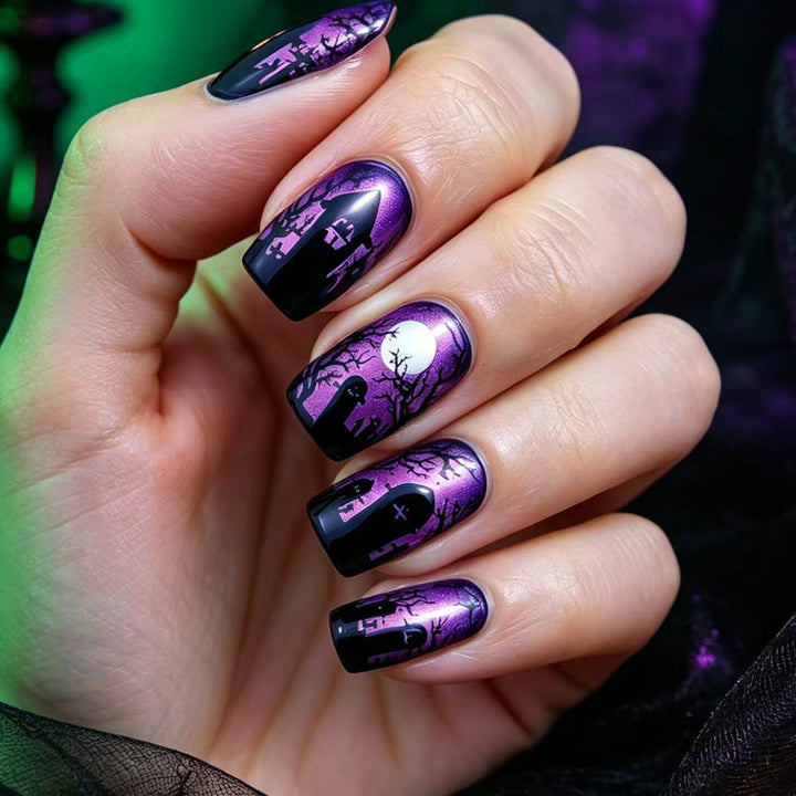 Artificial nails in mystical Halloween style Stornfield