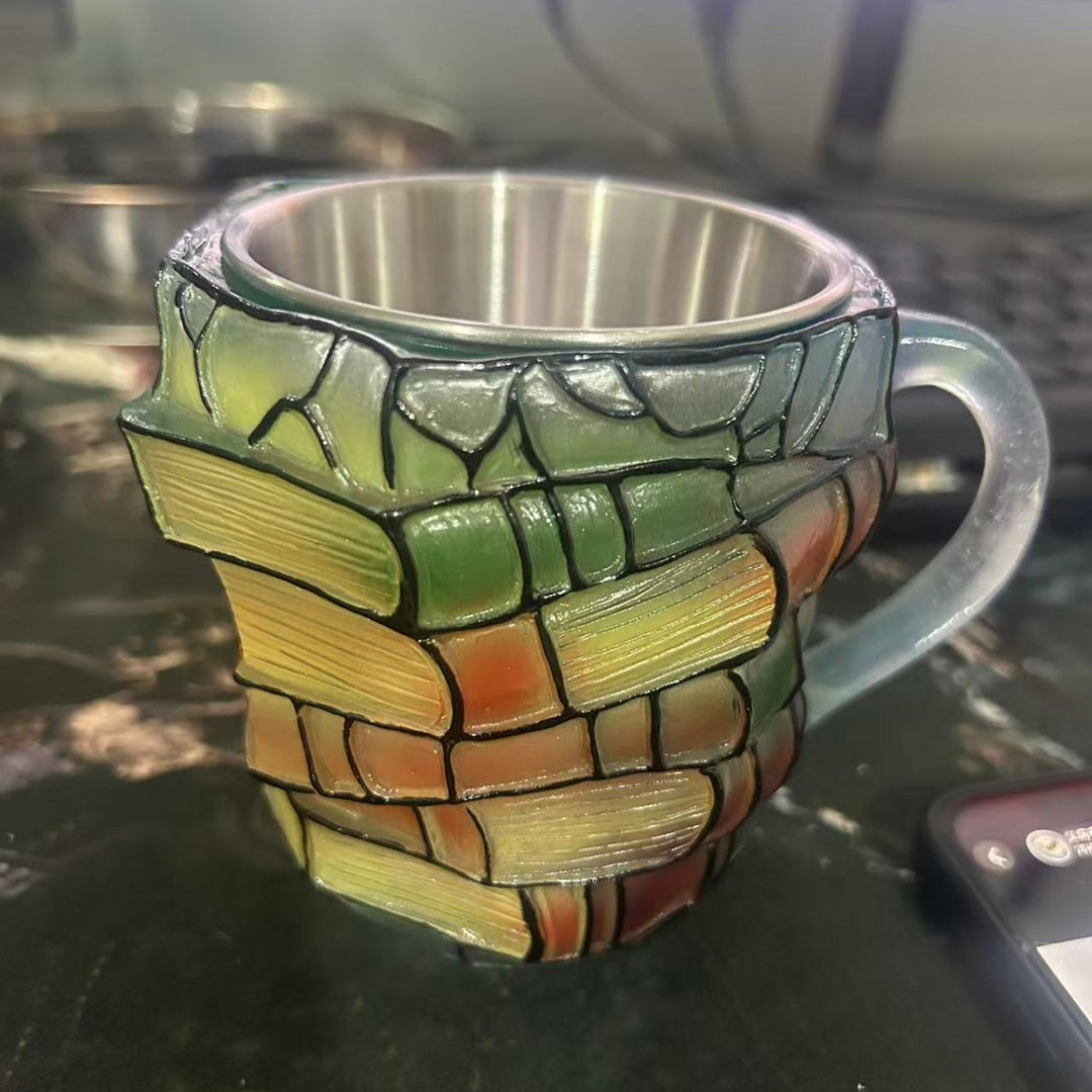 Creative Book Stack Mug Stornfield
