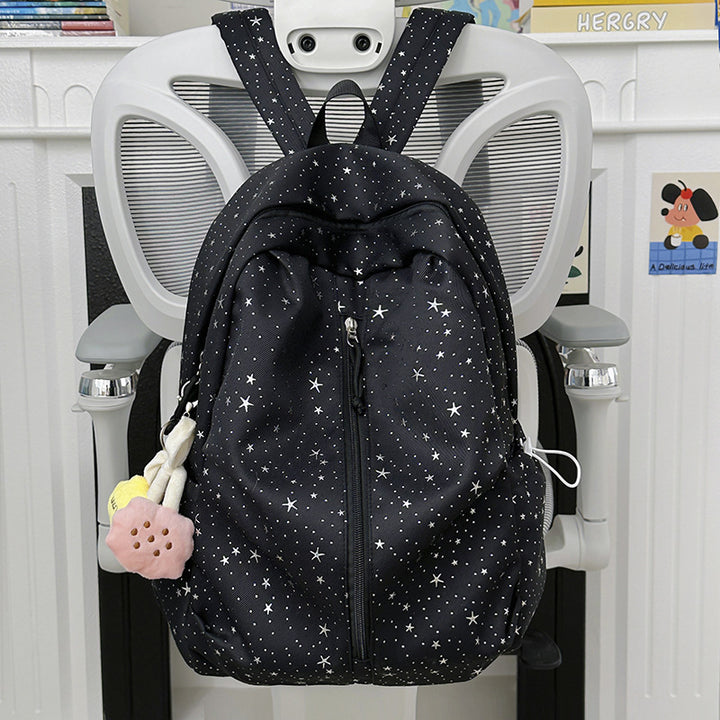 Star-Patterned Lightweight Backpack Stornfield