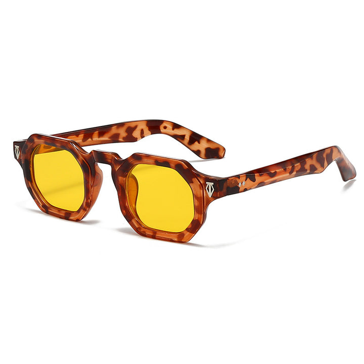 Modern Octagonal Frame Sunglasses Stornfield