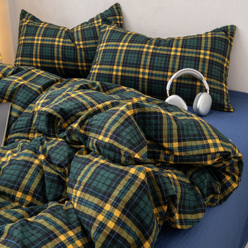 Lightweight Striped Comforter Set