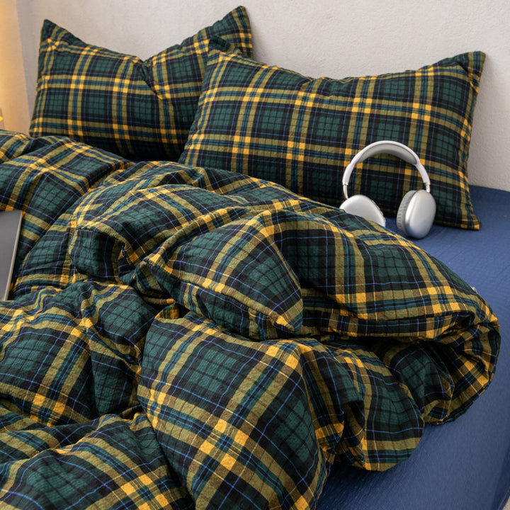 Lightweight Striped Comforter Set