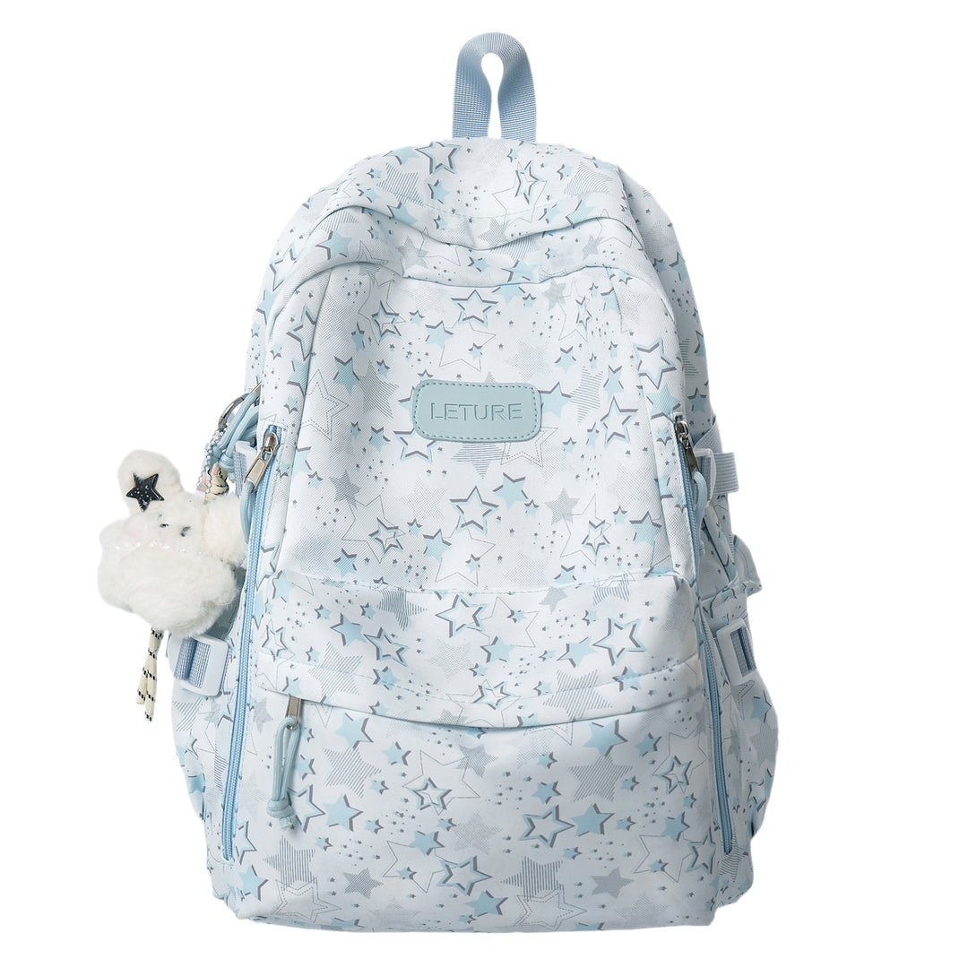 Star-Patterned Lightweight Backpack Stornfield