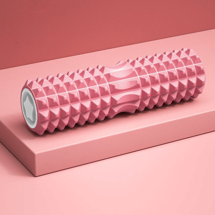 Massage fascia roller with structured grip surfaces Stornfield