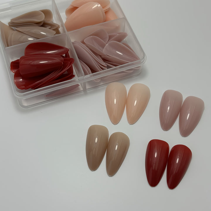 Premium Stiletto Press-On Nail Set Stornfield