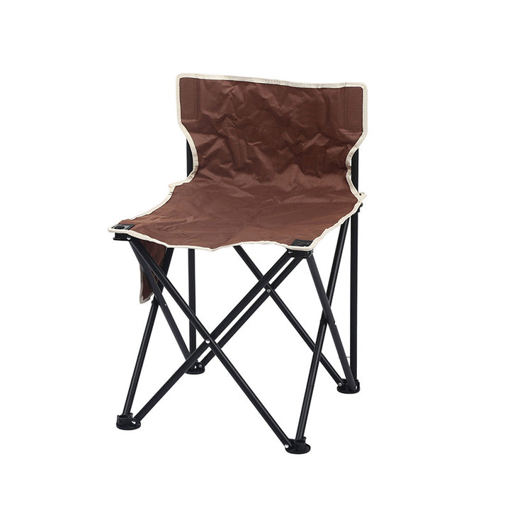 Folding chair with ergonomic backrest and sturdy frame Stornfield