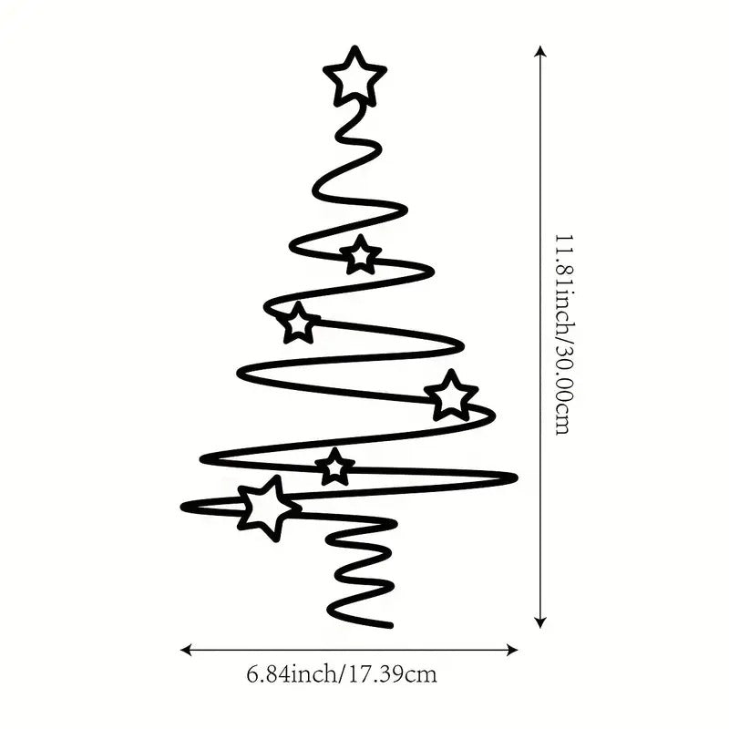 Decorative Christmas Tree Wall Sticker Stornfield