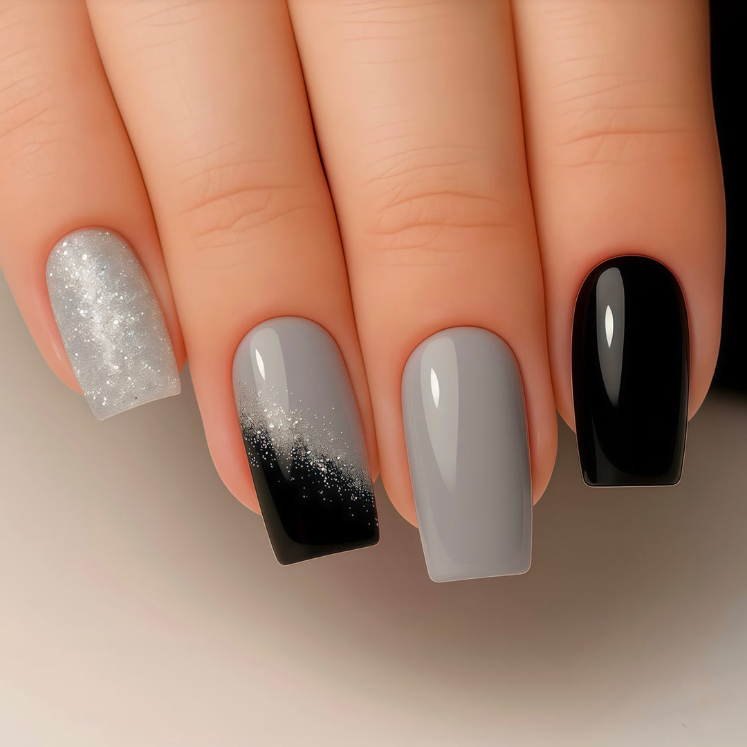 Glamorous Ombre Press-On Nail Set Stornfield