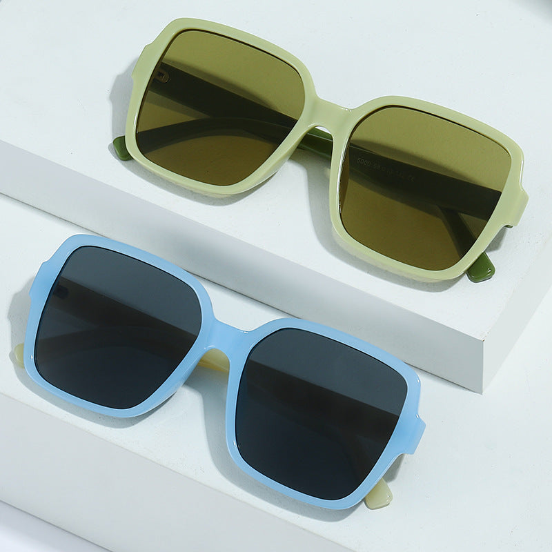 Elegant Oversized Square Frame Eyewear Stornfield