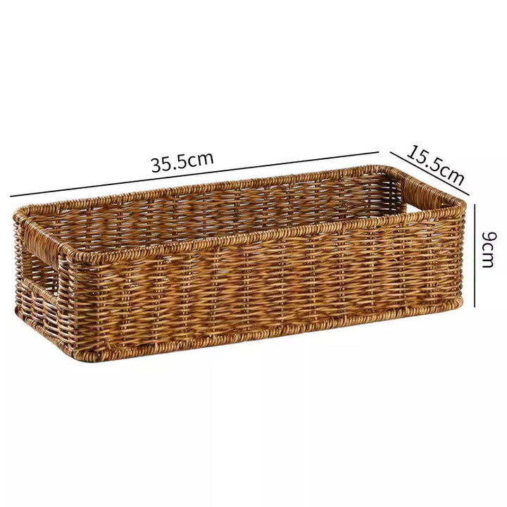 Stylish Rectangular Woven Organizer Stornfield