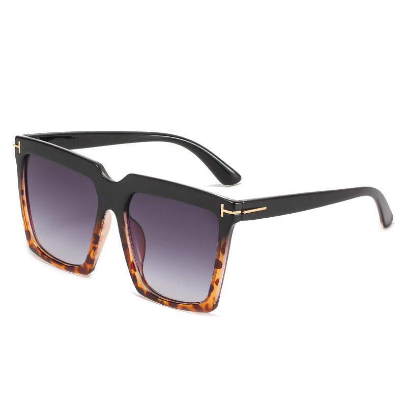 Women oversized square sunglasses with luxurious accents Stornfield