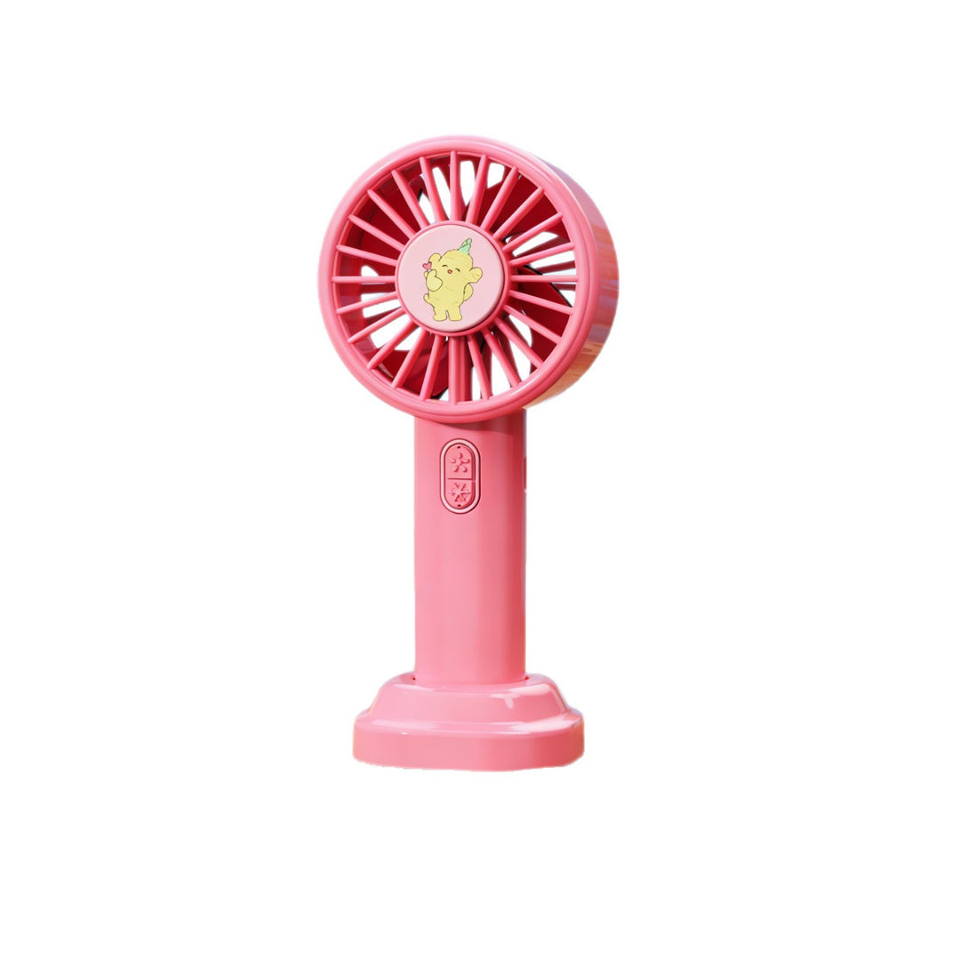 Unisex Portable Hand Fan with Cute Animal Design Stornfield