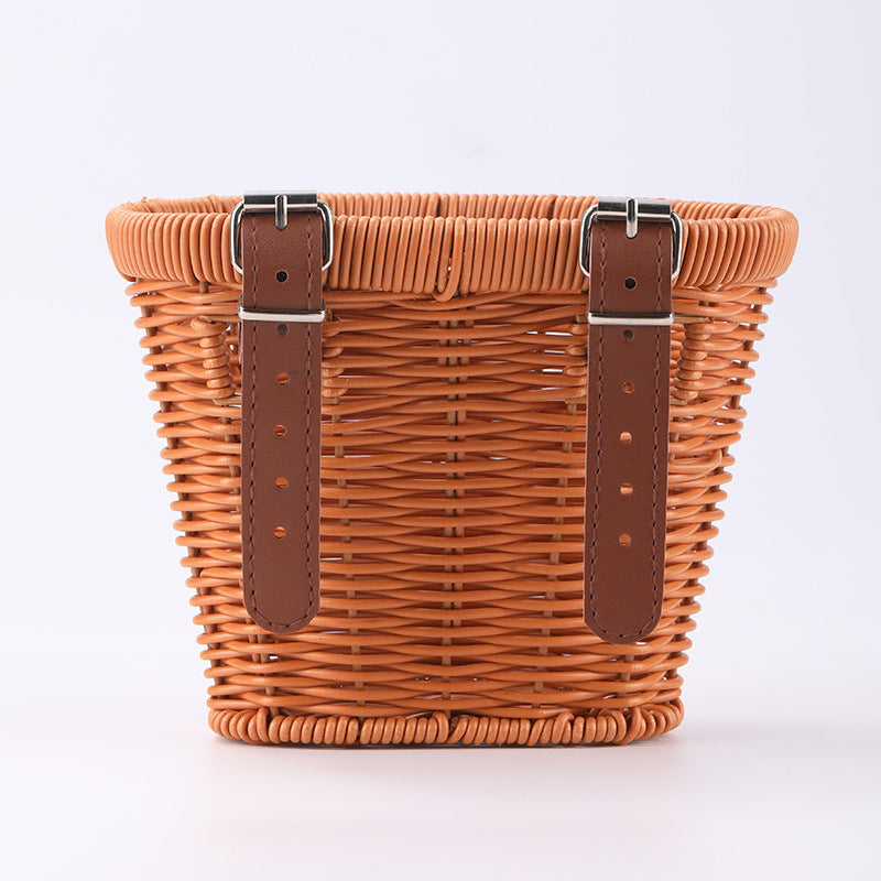 Ladies stylish basket made of woven material Stornfield